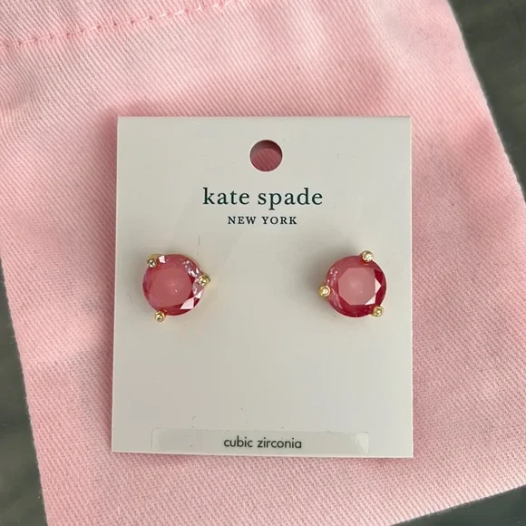 kate spade Jewelry Kate Spade Rise And Shine Coral Earrings